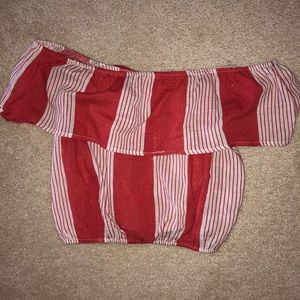 Tube top off the shoulders